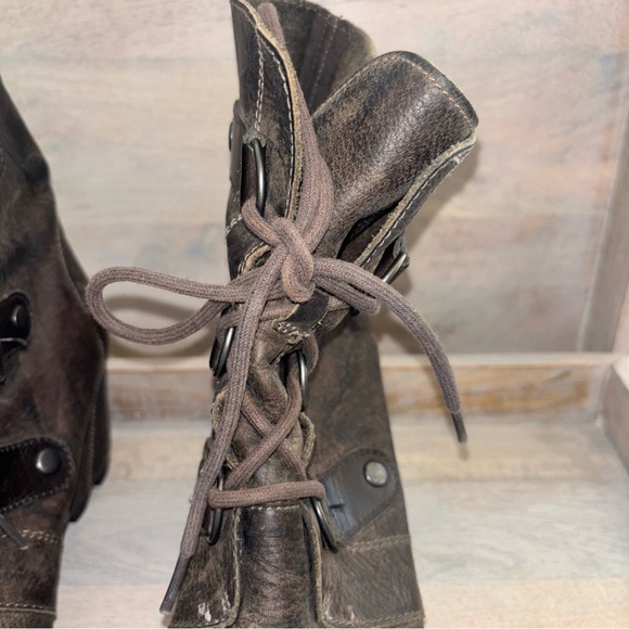 Sorel Women's Joan of Arctic Wedge II Women’s Brown Leather Lace Up Boots Sz‎ 8 - Picture 4 of 16